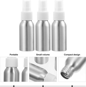 Botella de Spray de Aluminio para Aceite Esencial, Perfume, Cuidado de la Piel y Suero para el Cuidado de la Piel - Tamaños de 30ml/50ml/100ml/120ml/150ml/200ml/250ml/500ml - Product Image 4