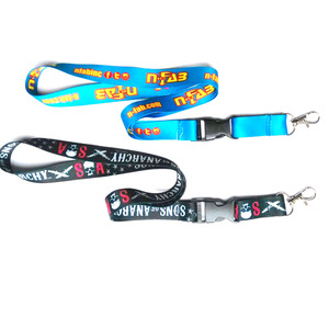 Longe en polyester de qualité <span class=keywords><strong>militaire</strong></span> avec crochet, conception extérieure simplifiée, sérigraphie et impression jacquard, lanières de cou - Product Image 2