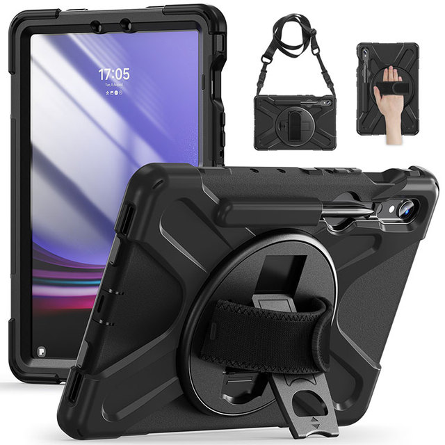 Rugged Heavy Duty Tablet Accessories Case Back Cover for Samsung Galaxy Tab S9 S8 S7 Protector Case