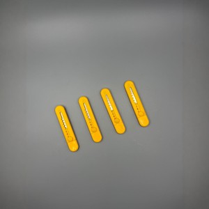 Mini Utility Knife Yellow 9.5 Cm Stainless Steel Blade Portable For Unpacking And Paper Cutting - Product Image 2