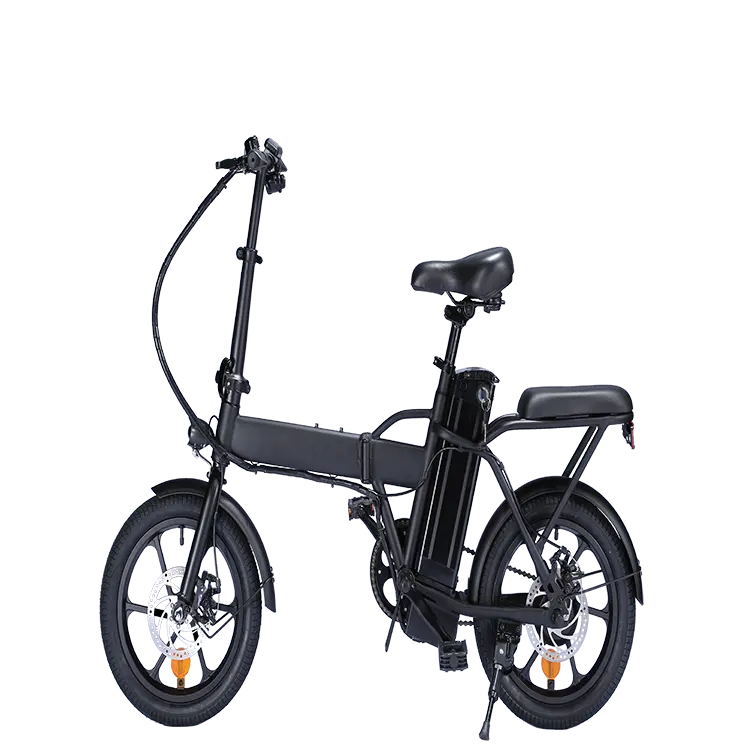 Mini vélo électrique hybride de 16 pouces pour adultes, 250W 36V 7,5 ah dc, moteur deux sièges, stocks en europe