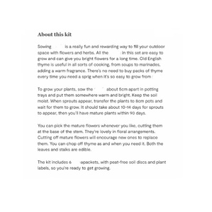 Kit de sac de graines de jardin d'intérieur haute performance Kit de fleurs sauvages avec pollinisateurs d'herbes de fleurs indigènes pour l'espace extérieur - Product Image 4