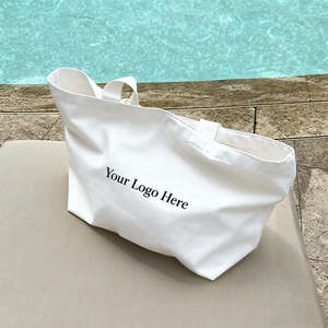 Hot selling canvas handbag custom printed logo reusable <b>natural</b> blank cotton shopping <b>bag</b> - Product Image 3