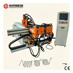 Machine de cintrage de tuyaux CNC entièrement automatique gauche et droite SW-25CNC |   <span class=keywords><strong>Cintreuse</strong></span> de tubes symétrique de 25 mm certifiée CE - Product Image 1