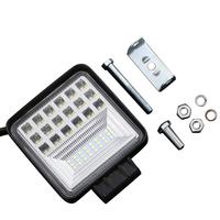 Luces Antiniebla Cuadradas LED de 126W, 12600LM, Luz de Trabajo Diurna, Lámpara Antiniebla para Conducción Todoterreno, Faro Delantero para Automóvil y Motocicleta