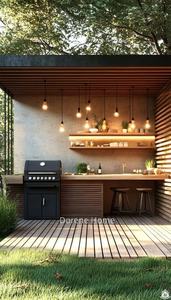 <span class=keywords><strong>2026</strong></span> lüks Dorene komple açık mutfak barbekü ızgara paslanmaz çelik çekmeceler çatı ve çamur oyun istasyonu ile hepsi bir - Product Image 2