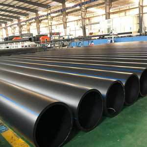 Schwarze PE100 HDPE-Rohre Hochdruck wasser rohre 25mm 32mm 40mm 50mm 63mm Dicke Großes HDPE-Rohr - Product Image 1