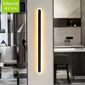 Applique Murale LED Minimaliste Moderne Style Nordique Bande Longue Intérieur Chambre Chevet Salon B22/E26 - Product Image 1