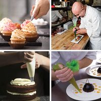 Décoration de gâteau écologique PE en plastique glaçage poche à pâtisserie sacs à cône jetables pour collation Biscuit