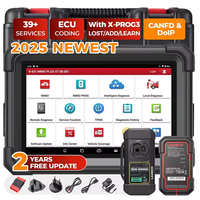 2025 Lanzamiento procesional X431 IMMO PLUS Herramienta de programación de llaves ELITE Herramienta de diagnóstico de Sistema completo OBD2 Escáner