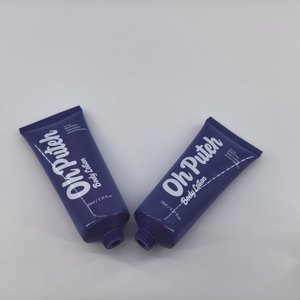 Vente flash : tube cosmétique souple en plastique de 70 ml et 100 ml, diamètre 40 mm, pour lotion corporelle, avec bouchon double à clapet doré en acrylique - Product Image 5