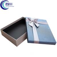 Caja de Regalo Personalizada de Alta Calidad con Tapa Dura, Impresa con Logotipo, con Lazo para Regalos o Frascos de Cosméticos
