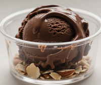 Mélange pour crème glacée au chocolat et cacao, base polyvalente pour glaces molles, idéal pour cornets, coupes et tranches, service OEM/ODM, économique