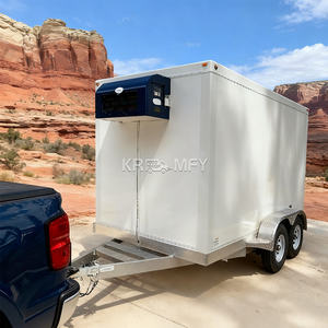 Mobile Ice Cream Trailers Movable Refrigeration Units Cart Vending Refrigerated Trailer Food Truck - Product Image 1