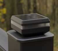 Lámpara Solar LED Moderna para Jardín, Impermeable IP65, con Base Múltiple, para Exteriores, con Batería, Certificación RoHS, para Portones/Vallas