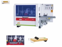 Raboteuse double face à bois robuste de marque Shoot & Machine à scier, SHM220