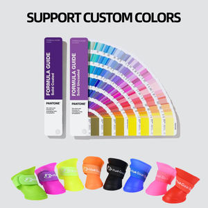 थोक कस्टम रंग विरोधी पर्ची वाटरप्रूफ बारिश कुत्ते के जूते - Product Image 4