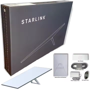 Router <span class=keywords><strong>Internet</strong></span> Satellitare ad Alta Velocità Starlink V4 di Terza Generazione con Wi-Fi 802.11ax, Firewall, Versione USA, Set Completo - Product Image 4