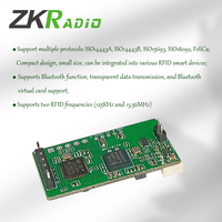 Módulo Lector de Tarjetas RFID Todo en Uno de 125KHz y 13.56MHz con Bluetooth, Compatible con Apple Wallet y Google Wallet, Lectura de Tarjetas de Credenciales