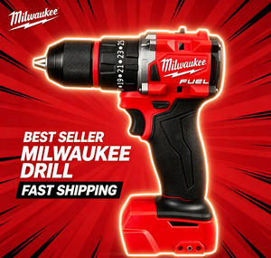 Taladro <span class=keywords><strong>Atornillador</strong></span> Inalámbrico <span class=keywords><strong>Milwaukee</strong></span> M-18 FUEL Sin Escobillas, Mandril Sin Llave de 1/2'', Taladro Eléctrico Compacto para Perforar Madera y Metal - Product Image 6