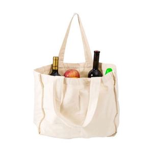 Sac fourre-tout en toile réutilisable, pliable, écologique, personnalisé, pour courses et stockage alimentaire - Product Image 1