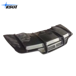 C63 W205สไตล์ <span class=keywords><strong>PSM</strong></span> C43 AMG คาร์บอนไฟเบอร์กันชนหลังดิฟฟิวเซอร์ลิปสำหรับ Mercedes Benz C-Class C260 W205 C63 C200 2015-2022 - Product Image 2