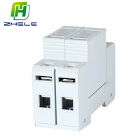 Parafoudre solaire photovoltaïque, dispositif de protection contre les surtensions, SPD CC 20KA 40KA 1P 2P 3P 4P T1 T2 500V 600V 800V 1000V 1500V