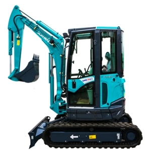 Mini pelle multifonction pour modèle SWE60E 2023, poids opérationnel de 6 tonnes, moteur Caterpillar d'occasion, godet de 0,5 m³, puissance de 215 kW, Hyundai - Product Image 1