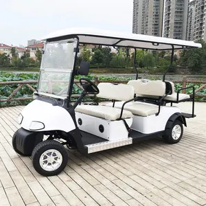 Ce认证工厂直接供应中国6座电动ez-go RXV高尔夫球车