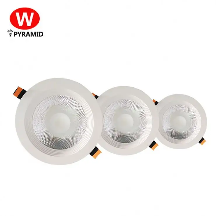 2022 New Design Different Reflectors Anti-glare 7W 10W 15W 20W 30W Round Ceiling COB Led Downlight