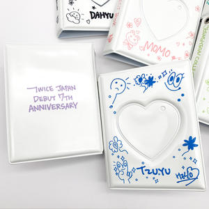 Álbum de fotos de PVC de dibujos animados bonitos al por mayor, <span class=keywords><strong>libro</strong></span> fotográfico Kpop TWICE con tarjeteros Nayeon <span class=keywords><strong>Momo</strong></span> Sana Mina, manualidades de plástico - Product Image 2