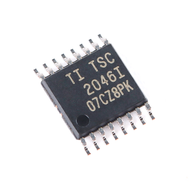 New and Original TSC2046IPWR TSC2046 Touch Screen Controller IC 12 Bit ADC 4 Wire Resistive Touch Panel Interface specialized Ic