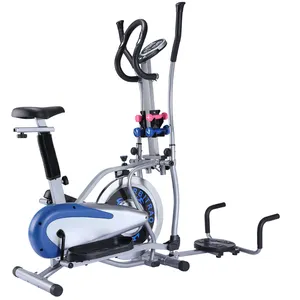 Vélo d'exercice magnétique 2024, vélo de gym, vélo <span class=keywords><strong>elliptique</strong></span> Orbitrac avec Twister et Push up avec siège - Product Image 2