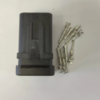 776494-1 | DEUTSCH | Conector de Plástico Automotriz Rectangular de 2 Posiciones, Gris, 0.177" (4.50mm)