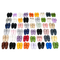 Calzado al por mayor de fábrica: Exceso de stock para distribuidor en Chile, 40HQ, pantuflas para adultos, nuevas, embalaje original, proveedor de stock.