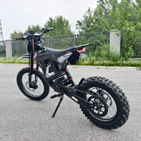 Nouvelle moto électrique tout-terrain F18 à suspension intégrale pour adultes avec freins à disque hydrauliques
