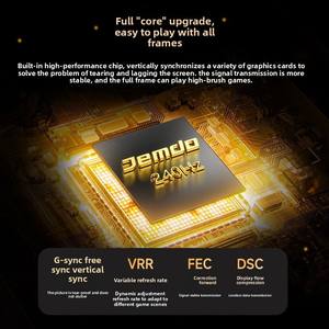 Jemdo HD Multimedia-Schnitts telle für Switch 1/2 1.4 Konvertierungs verbindungs kabel Typ C zu DP 4k 144Hz HD Gleicher Bildschirm für Apple Computer - Product Image 2