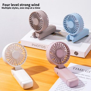 Mini Ventilador de Mano Plegable de Verano, Ventilador de Escritorio de 2000 mAh de Gran Capacidad, Silencioso, con Interfaz Tipo-C, Carga OEM - Product Image 2
