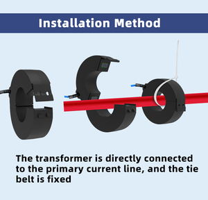 Yada sct40l 50a/10म्मा 40 मिमी स्प्लिट कोर ओपन प्रकार सटीकता 0.5 एसी उपकरण करंट ट्रांसफार्मर के लिए - Product Image 6