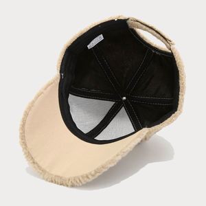 Gorra de Béisbol de Felpa de Color Sólido, Nueva Tendencia Otoño 2024, para Mujer y Hombre, Cálida para Invierno - Product Image 6