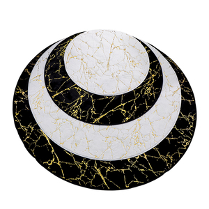 <span class=keywords><strong>Tappeto</strong></span> <span class=keywords><strong>rotondo</strong></span> in pelliccia soffice pelliccia soffice <span class=keywords><strong>tappeto</strong></span> <span class=keywords><strong>nero</strong></span> peloso - Product Image 5
