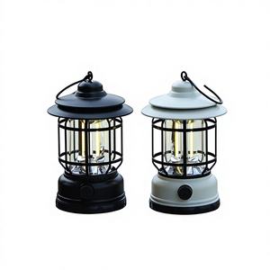 Linterna LED Solar Giratoria Multifuncional Vintage para Exteriores, Recargable, con Atenuación Continua, Impermeable, de Mano, para Ambiente - Product Image 1