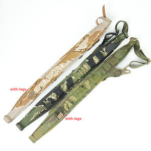 LWXC regolabile a 2 punti tattico imbottito tracolla morbida spessa pistola imbracatura con becco d'aquila in metallo gancio QD - Product Image 5