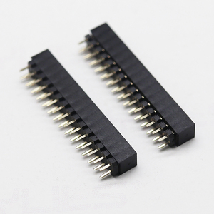 Connector Female <strong>Header</strong> 2.0Mm 02~40PIN H4.0+1.0 2*15P 2*20P 2*30P 2*40P DIP3.3 <strong>Double</strong> <strong>Row</strong> Straight Pin <strong>Header</strong> - Product Image 4
