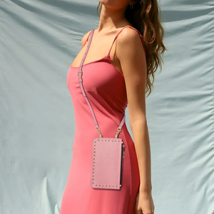 Ladies 'da chính hãng Nylon Crossbody điện thoại di động Túi Unisex điện thoại trường hợp tương thích <span class=keywords><strong>iPhone</strong></span> thời trang da điện thoại cho phụ nữ - Product Image 2