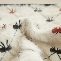 Nouvelle arrivée géométrie broderie taie d'oreiller avec passepoil maison salon en peluche coussins décoratifs couverture