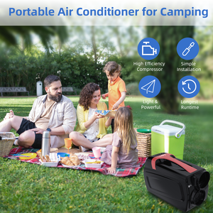 3500BTU Portable Air Conditioner Marquee <b>Tent</b> Energy Saving Camping Air Conditioner Mini Small <b>Tent</b> Air Conditioner - Product Image 4