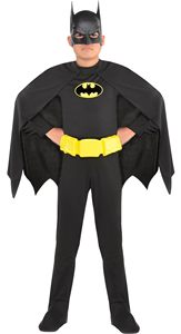 Costume di Halloween Personalizzabile in Poliestere per Bambini e Bambine, Tuta Nera da Pipistrello e Zucca Gigante, Stile Anime TV per Carnevale - Product Image 4