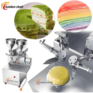 Fully , Cream Spreading Machine for Mille-feuille Cakes with <strong>Fixed</strong> <strong>Quantity</strong>, Birthday Cake Cream Spreading Machine - Product Image 5