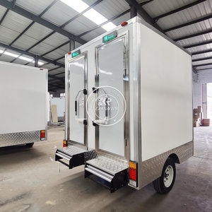 Remolque de Baños Móvil de Lujo VIP con 4 Cabinas para Eventos, Campamentos y Uso Público - Product Image 3